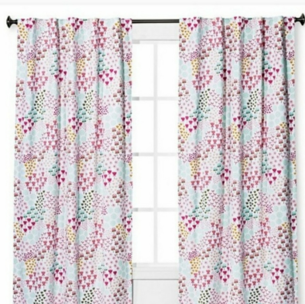 Pillowfort blackout curtain set